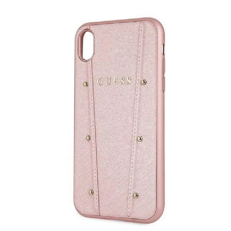 Guess Kaia kõva ümbris iPhone XR jaoks - roosakuld