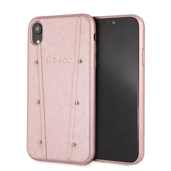 Guess Kaia kõva ümbris iPhone XR jaoks - roosakuld