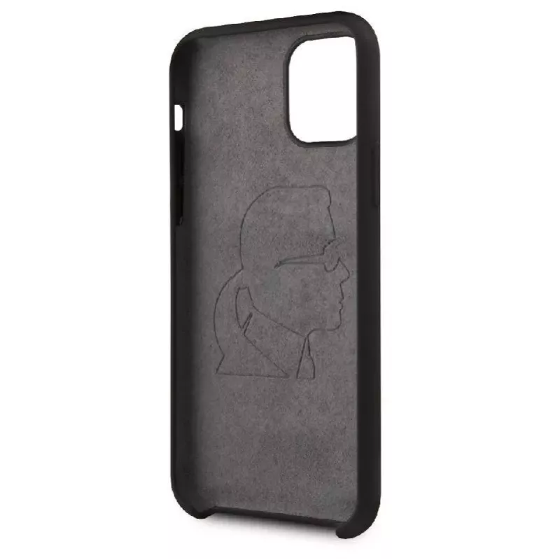 Karl Lagerfeld Apple iPhone 11 Pro Iconic Silicone Cover Black