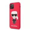 Karl Lagerfeld Iconic Body Cover Apple iPhone 11 Pro jaoks - Punane