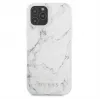 Guess Apple iPhone 12/12 Pro PC/TPU Marble Cover White