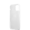 Guess Apple iPhone 12 mini 5.4 inch PC/TPU Denim Triangle Cover Light Blue
