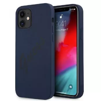 Guess Apple iPhone 12 Mini 5.4'' Vintage Cover Blue