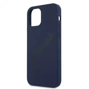 Guess Apple iPhone 12 Mini 5.4'' Vintage Cover Blue