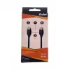 BULLET USB-C to USB-C kaabel 1m, 2.4A must