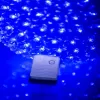 iLike Dekoratiivne LED-valguspall lilledega 300 LED-i sinine 25 cm