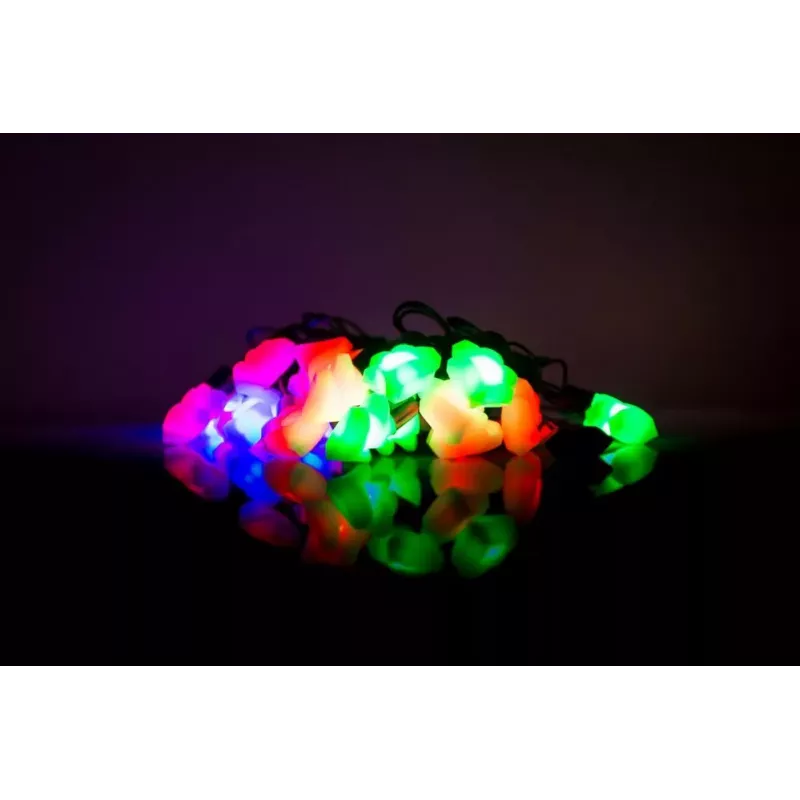 iLike Virtene Eglites 9387 Mitmevärvilised LED-valgusribad 12m 100 LED-i siseruumidesse