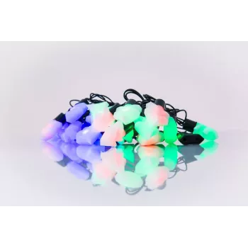 iLike Virtene Eglites 9387 Mitmevärvilised LED-valgusribad 12m 100 LED-i siseruumidesse