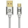 Evelatus Universal Data Cable Micro USB EDC02 Dual Side Gold Plated Connectors White