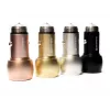 Evelatus Universal Car Charger ECC01 Pink 2 USB Port 3.1A with Stainless Steel Escape Tool