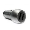 Evelatus Universal Car Charger ECC01 2USB Port 3.1A with Stainless Steel Escape Tool Silver