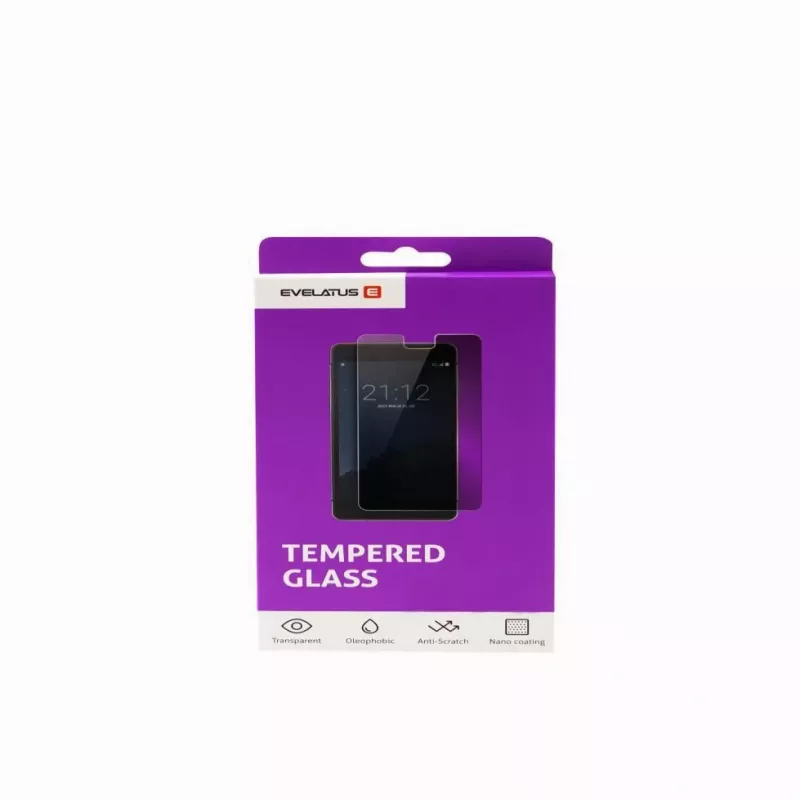 EVELATUS Karastatud klaasist ekraanikaitse Samsung Galaxy S7 Edge G935 kumer 3D Edge must