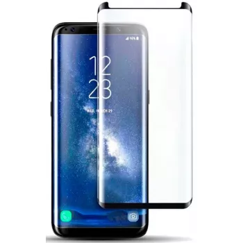 Evelatus Samsung Galaxy S8 Plus G955 3D Case Friendly Screen Protector (Edge Glue) - Transparent