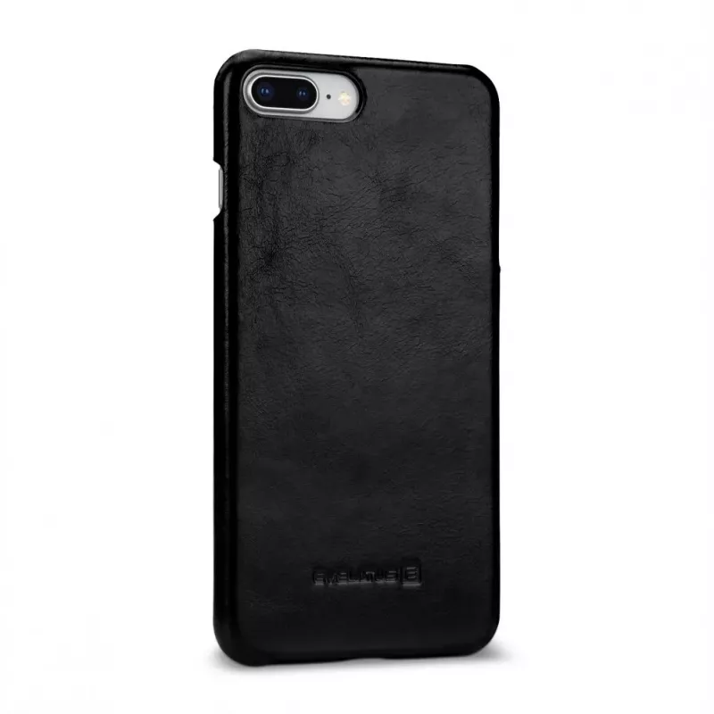 Evelatus Apple iPhone 7 / 8 Plus Leather Case Vintage Black