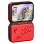 GameBox M3 16-bit kaasaskantav retro mängukonsool 900 mänguga, 3-tolline HD LCD / TV RCA-kaabel, punane