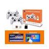 GameBox HY00 64bit Retro 20K Game 4K HDMI Stick Console / Android Box with 2x Wireless Controllers White