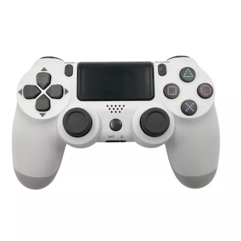 GameBox P4 Wireless Vibration Bluetooth Controller for PlayStation 4 / PC / TV / TV Box Camouflage Grey