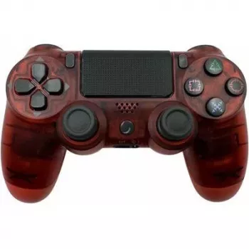 GameBox P4 juhtmevaba vibratsiooniga Bluetooth-kontroller PlayStation 4 / PC / TV / TV Box jaoks, läbipaistev