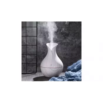 IVY D2 3-in-1 Aroma Diffuser - Niisutaja - 1.5W Ööatmosfääri USB Lamp 11cm / 300ml Stone Wood