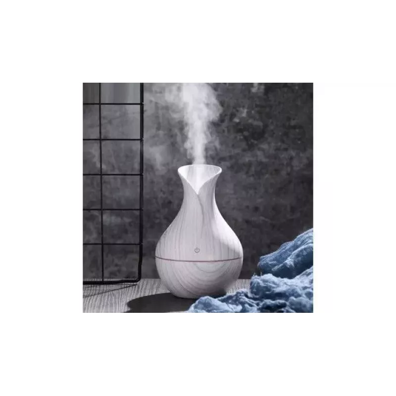 IVY D2 3-in-1 Aroma Diffuser - Niisutaja - 1.5W Ööatmosfääri USB Lamp 11cm / 300ml Stone Wood