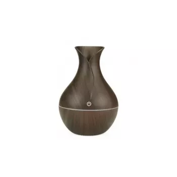 IVY D2 3-in-1 Aroma Diffuser - Humidifier - 1.5W Night Atmosphere USB Lamp 11cm / 300ml Dark Wood