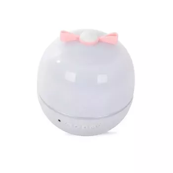 Kiddyz WH-16E Dream Projection Night Lamp (12x12x12 cm) 6 mustriga filmi, USB-C laetav, valge
