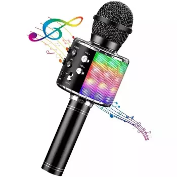 iWear M85 karaokemikrofon kõlariga, Bluetooth, salvestus, Micro SD, USB