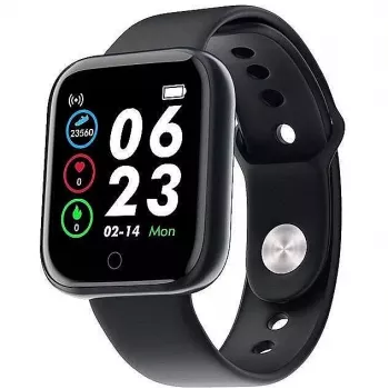 iLike M7 Smart & Fit Watch Full Touch 1.3-tollise IPS-ekraaniga, pulsikell, vererõhumõõtja, sotsiaalne must