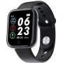 iLike M7 Smart & Fit Watch Full Touch 1.3-tollise IPS-ekraaniga, pulsikell, vererõhumõõtja, sotsiaalne must