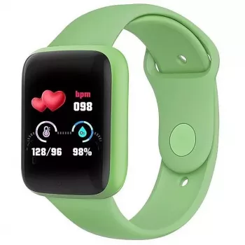 iWear M7 Smart & Fit Watch Full Touch 1.3 tolli IPS, meedia juhtimine, pulss, vererõhk, sotsiaalne roheline