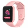 iWear M7 Smart & Fit Watch Full Touch 1.3 tolli IPS, meedia juhtimine, pulss, vererõhk, sotsiaalne roosa