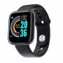 iWear M8 Smart & Fit Watch Full Touch 1.3'' IPS, pulss, vererõhk, sotsiaalne, must