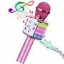 Bemi M85 Karaoke Kids & Adult Fun Effect Microphone with Speakers & Record Micro SD USB Bluetooth