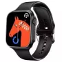 iWear WS78 Plus 2.0 tolli Infinite Display Alu-Ceramic Dual BT Call Smart Watch Südame löögisageduse monitor Must