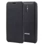 DOOGEE X10 Flip Case + Karastatud Klaasist Ekraanikaitse - Must