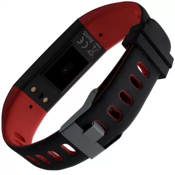 Evelatus Fitness Tracker EFT02 Must Punane