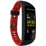 Evelatus Fitness Tracker EFT02 Must Punane