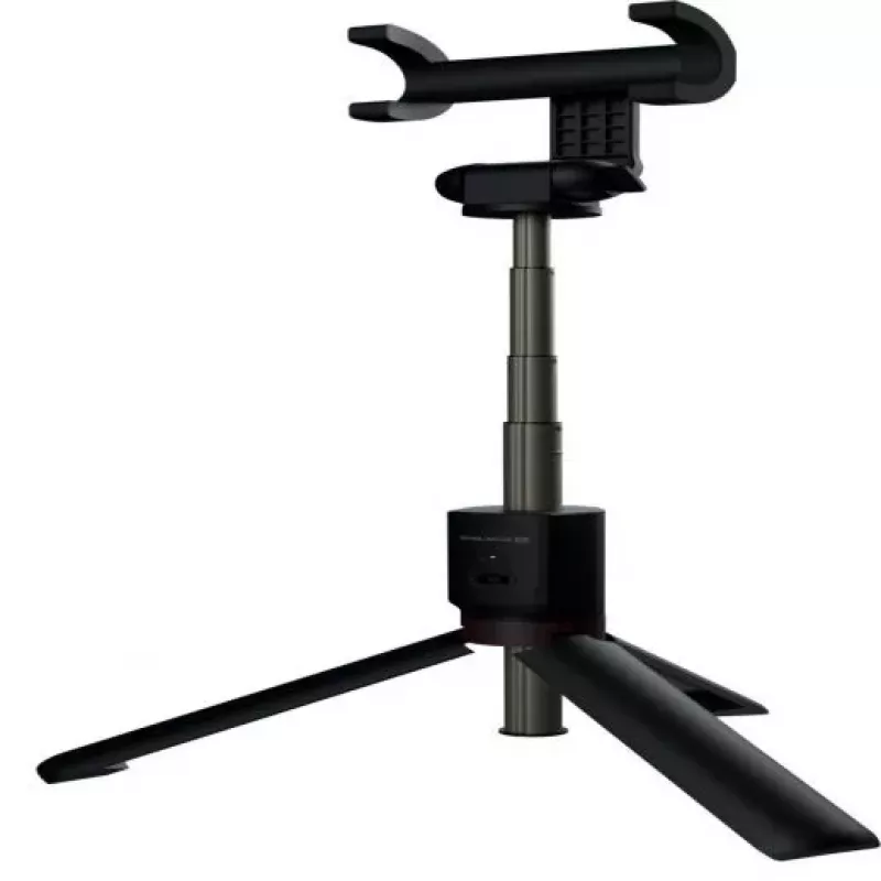 EVELATUS Selfie Stick Tripod SST01 juhtmevaba kaugjuhtimispuldiga, must