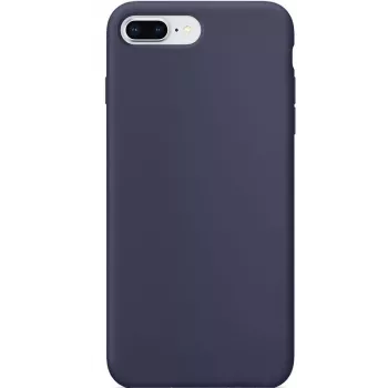 Evelatus Apple iPhone 7 Plus/8 Plus Premium Soft Touch Silicone Case Midnight Blue