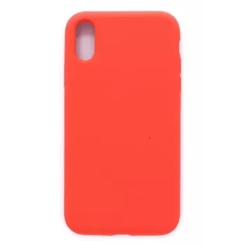 EVELATUS Apple iPhone X Premium Soft Touch Silicone Case Red