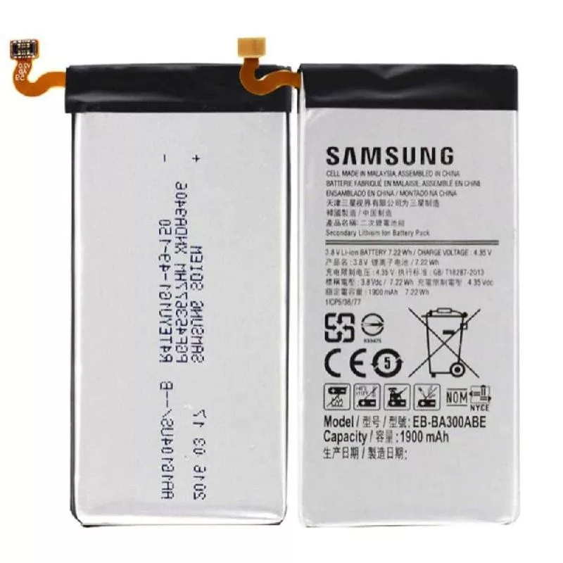 Samsung EB-BA300ABE Galaxy A3 (2015) originaalne OEM aku 1900 mAh Li-ion polümeer