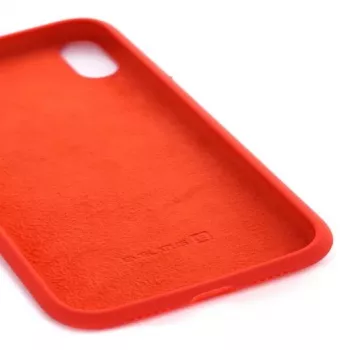Evelatus Apple iPhone Xs Max Premium Soft Touch Silicone Case Red