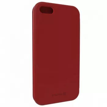 Evelatus Samsung Galaxy A6 Plus 2018 Book Case Wine Red