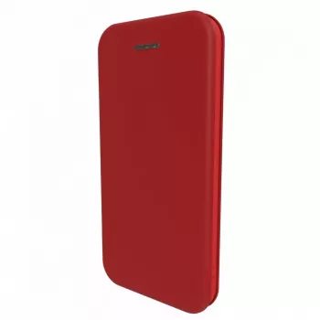 Evelatus Samsung Galaxy A6 Plus 2018 Book Case Wine Red