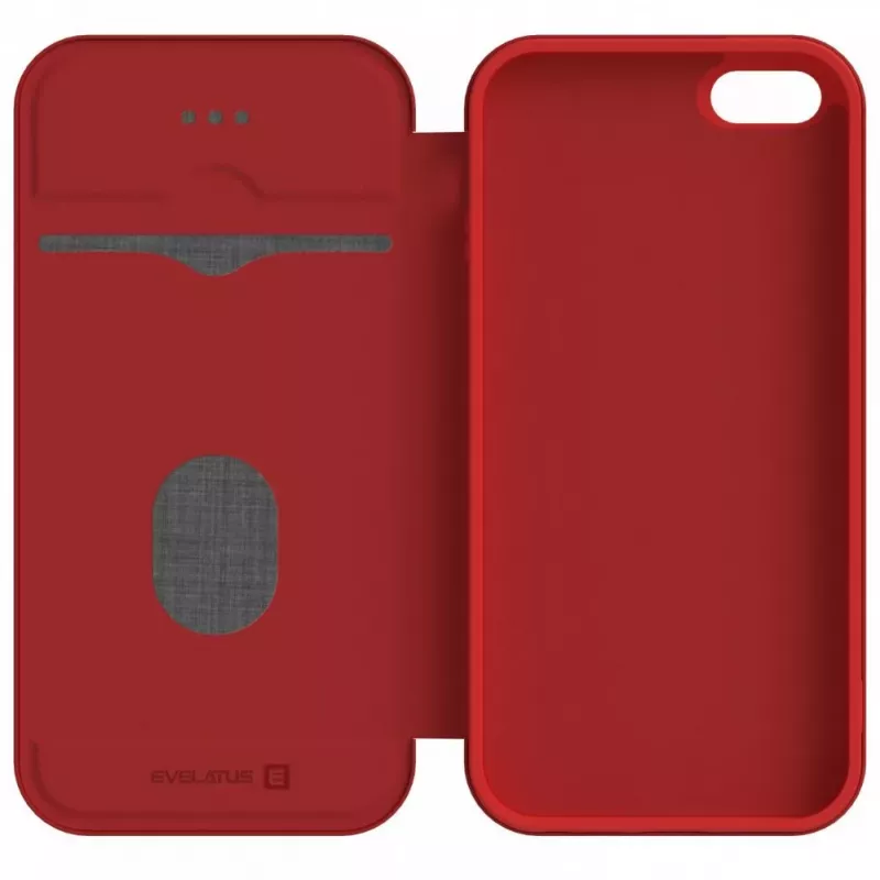 Evelatus Book Case for Xiaomi Redmi 6 - Wine Red