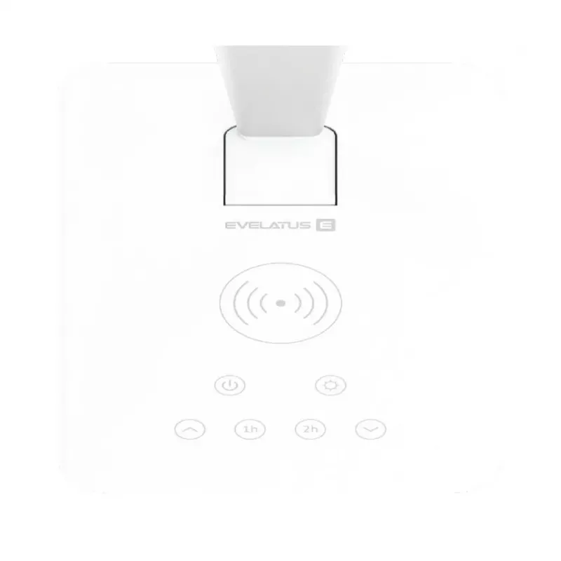 Evelatus Universal LED Lamp with Wireless Charger Function ELW01 White