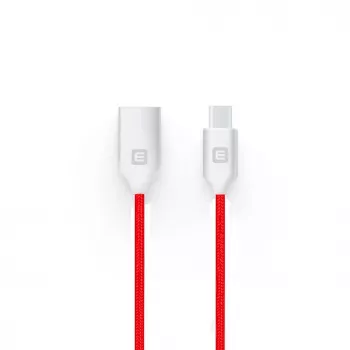 Evelatus Micro-USB kaabel EDC04 Punane 1m