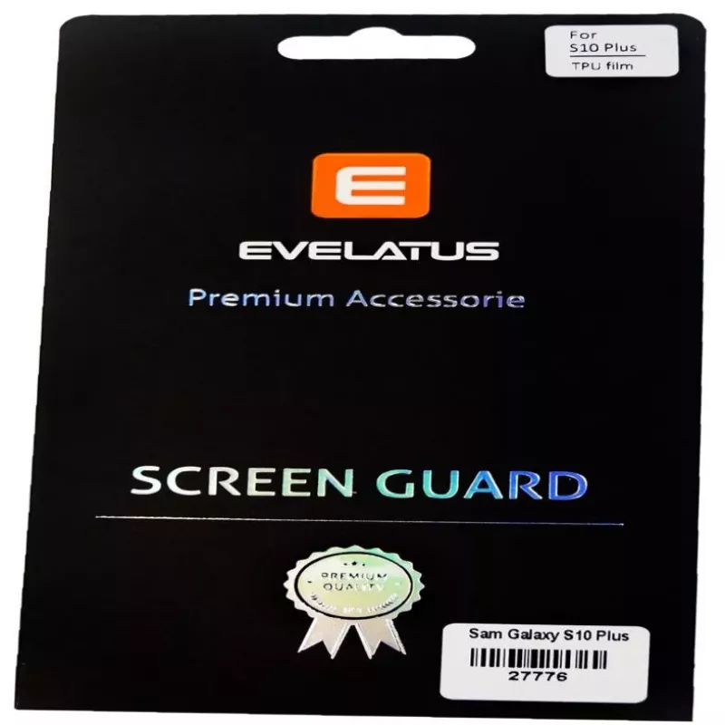 Evelatus Samsung Galaxy S10 Plus TPU-ekraanikaitsekile