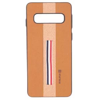 Evelatus Samsung S10 Dazzel Brown Wallet Case