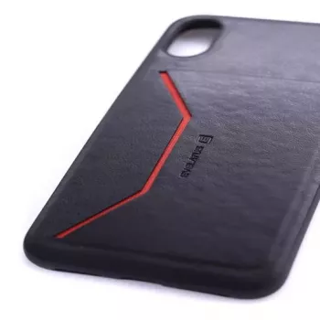 Evelatus Apple iPhone X Nobel Black Tagakaas